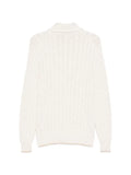 Eleventy cable-knit buttoned cardigan