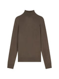 Giorgio Armani logo-embroidered high-neck sweater