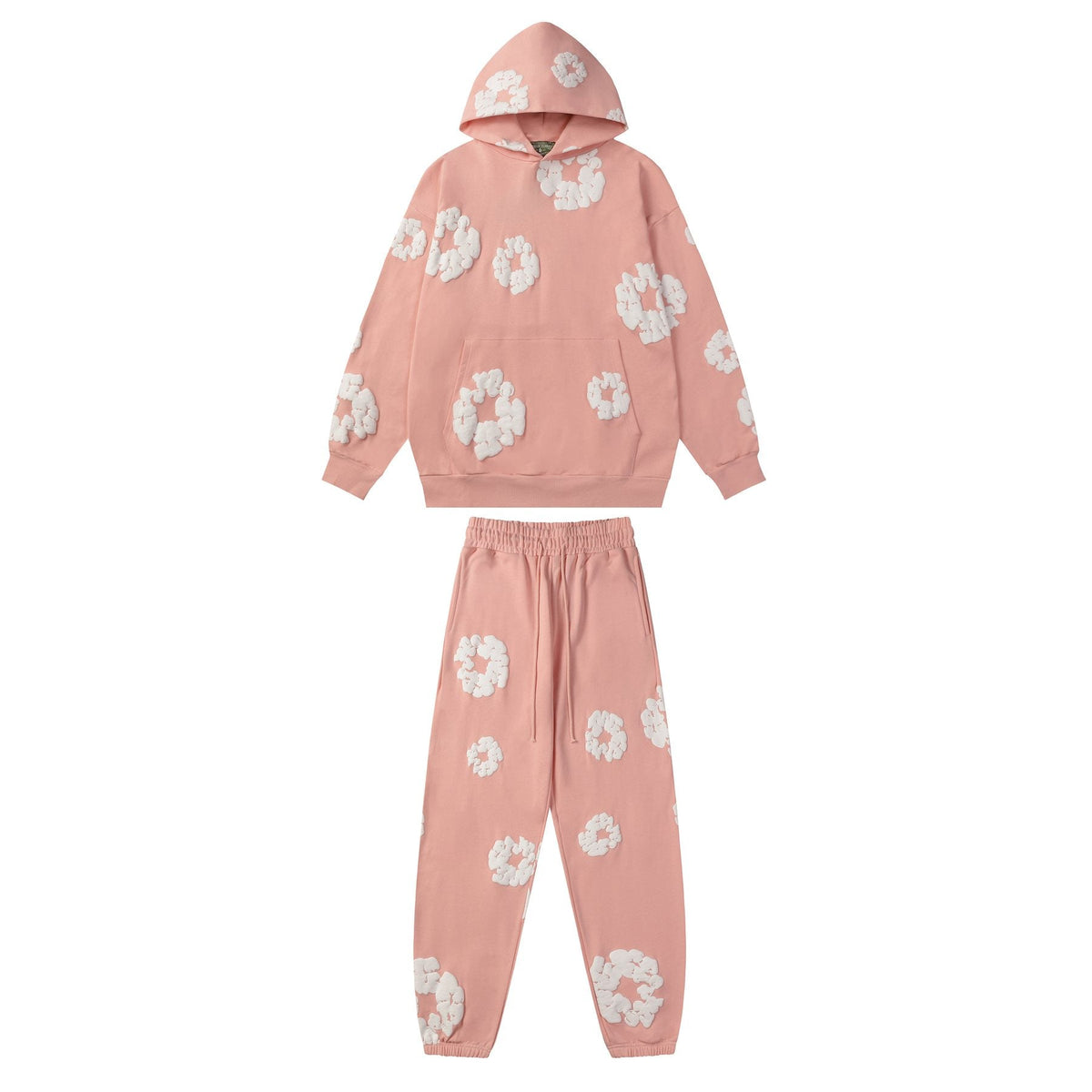 DENIM TEARS Floral Graphic Hoodie & Sweatpants Set